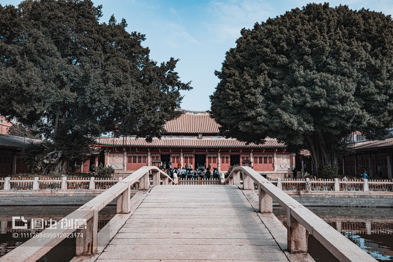 福建泉州府文廟建筑景觀